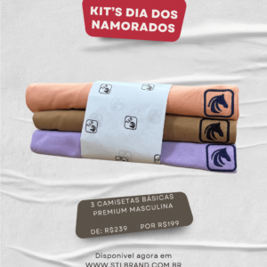 Kit 1 Dia dos Namorados - Para ELE