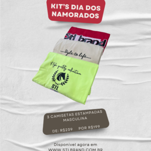 Kit 4 Dia dos Namorados - Para ELE
